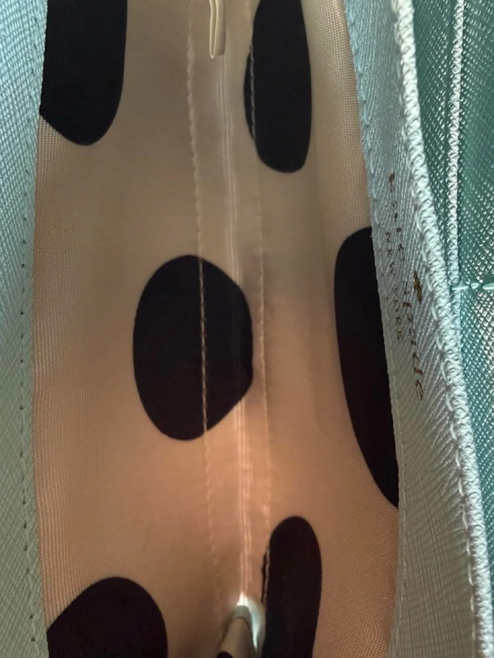 Kate Spade Blue Zip Around Wallet